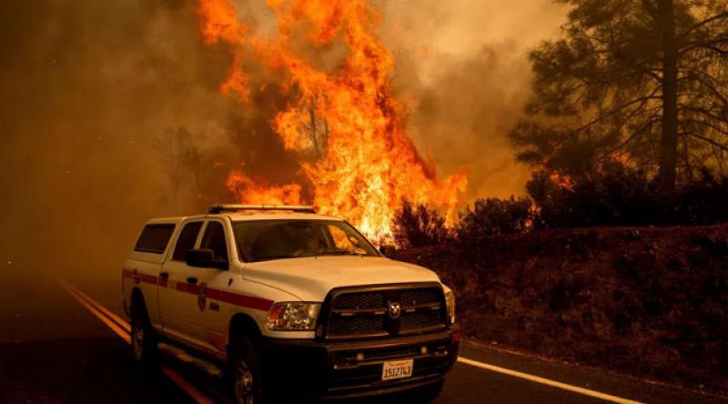 Kaliforniya'daki yangınlar 625'den fazla noktada devam ediyor