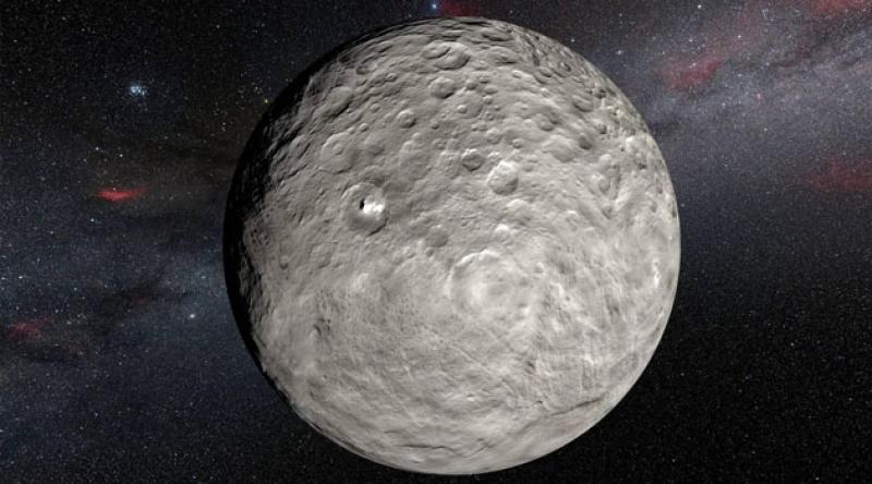 Cüce gezegen Ceres'te geniş bir tuzlu su rezervi keşfedildi