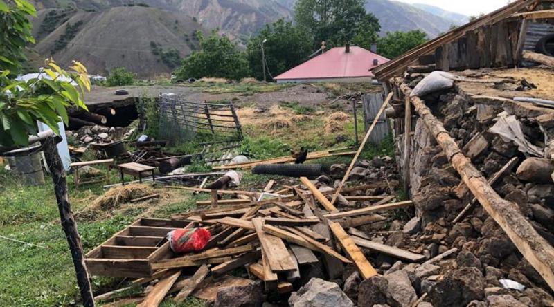 Bingöl depreminde 151 yapı yıkıldı, 3 bin 832 yapı hasar gördü