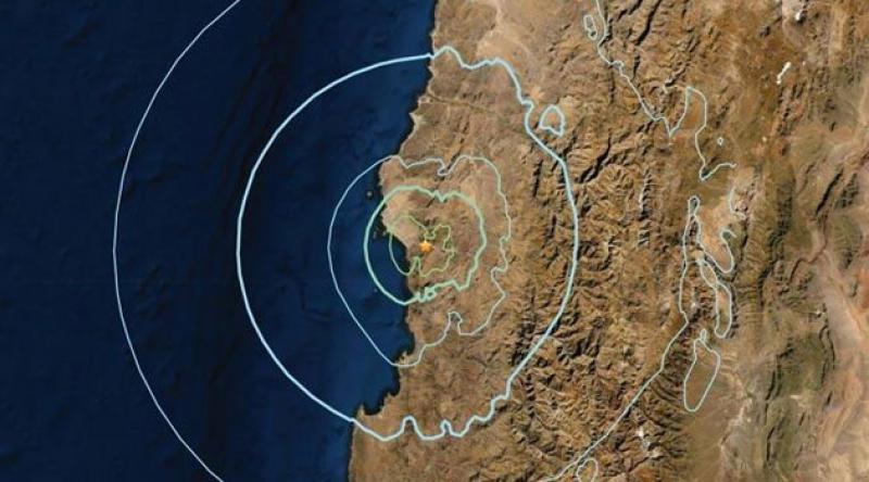 Şili'de şiddetli deprem!