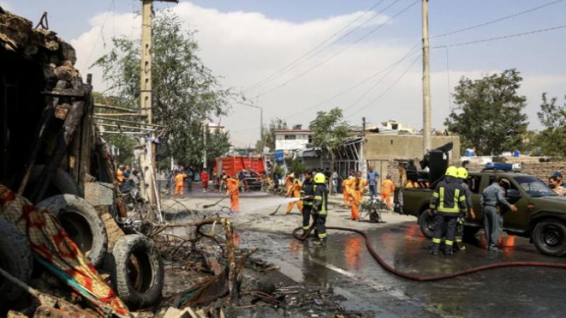 Afganistan'da bombalı saldırıda 7 polis yaralandı