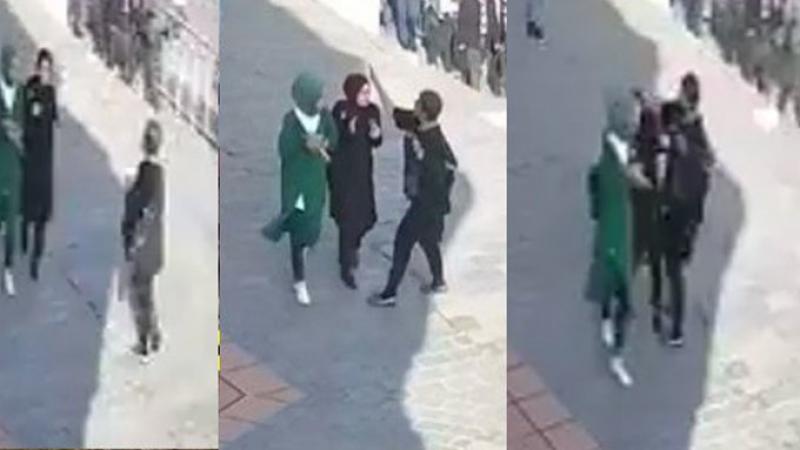 Başörtülü Genç Kıza Saldıran Kadın Tutuklandı