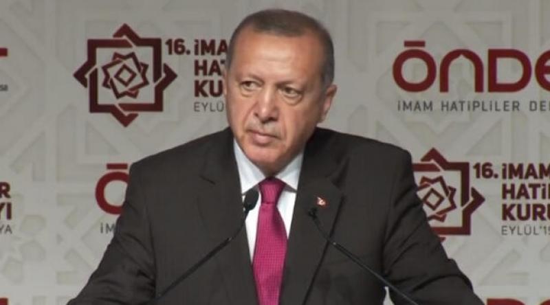 Cumhurbaşkanı Erdoğan Önder İmam Hatipliler Buluşması'nda konuştu