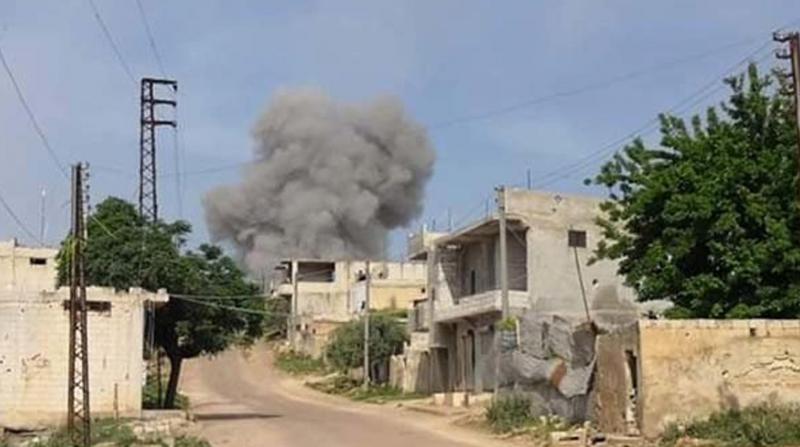 Esad rejiminden İdlib'e hava saldırısı: 4 ölü, 5 yaralı