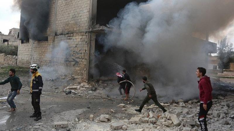Esad rejiminden Halep'e saldırı: 2 çocuk öldü