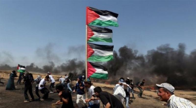 İşgalci İsrail yine Gazze'yi vurdu