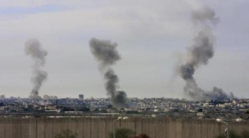 İşgalci İsrail Filistin'i bombaladı