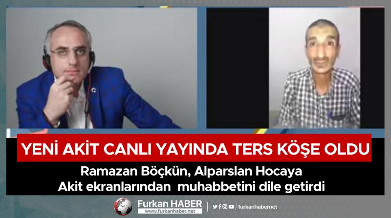 Ramazan Böçkün, Alparslan Hocaya Akit ekranlarından muhabbetini dile getirdi