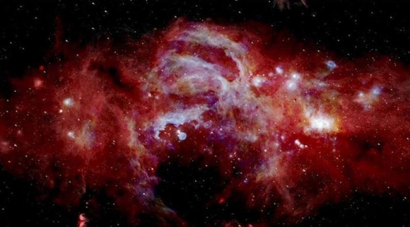 NASA, Samanyolu Galaksisi'nin merkezini görüntüledi