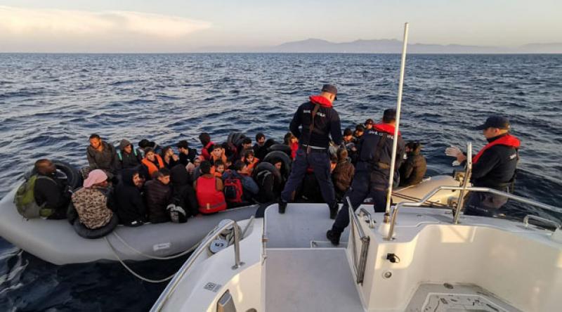 Sahil Güvenlik Komutanlığı: Son bir haftada 322 düzensiz göçmen yakalandı/kurtarıldı