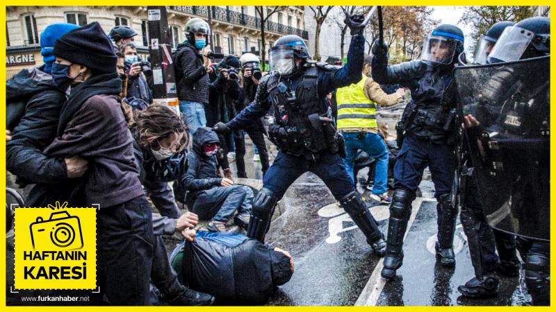 Haftanın Karesi : Fransa'da Tartışmalı Yasa Tasarısı Çatışmaları