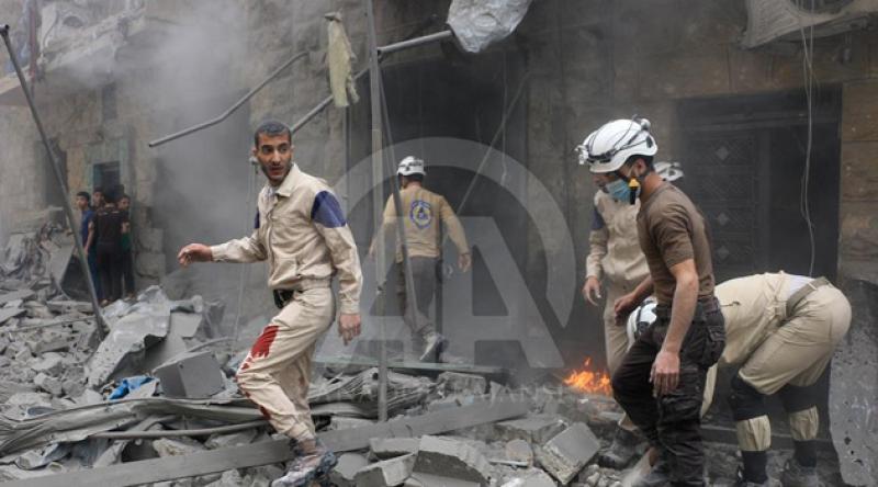 Rusya Halep'i bombaladı: 2 ölü