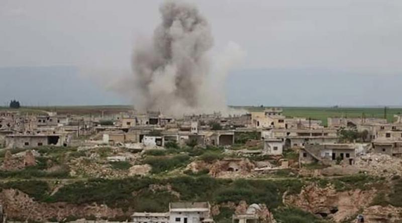 Zalim Esad rejimi İdlib'e saldırdı: 1 çocuk ölü, 6 yaralı