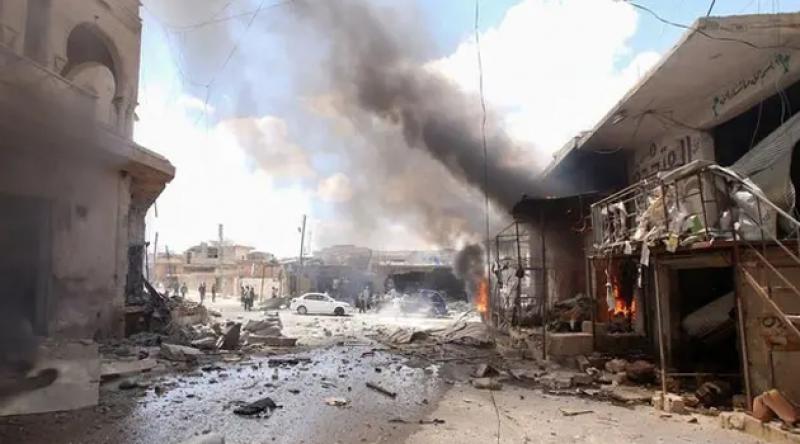 Zalim Esed rejiminin İdlib'e saldırıları sürüyor