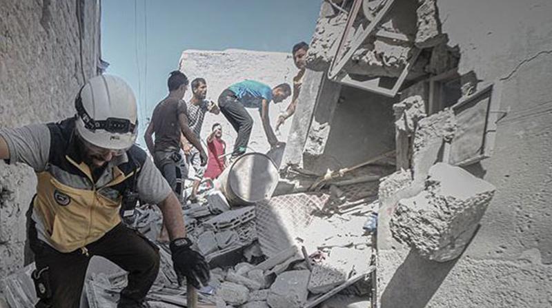 İdlib'de 1 haftada ölen sivil sayısı 115'i aştı