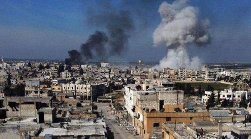 Esed rejiminden İdlib'e roket ve havan saldırısı