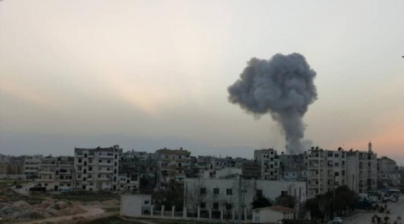 Rusya'dan İdlib'de katliam! Kaçan sivilleri bile bombaladılar
