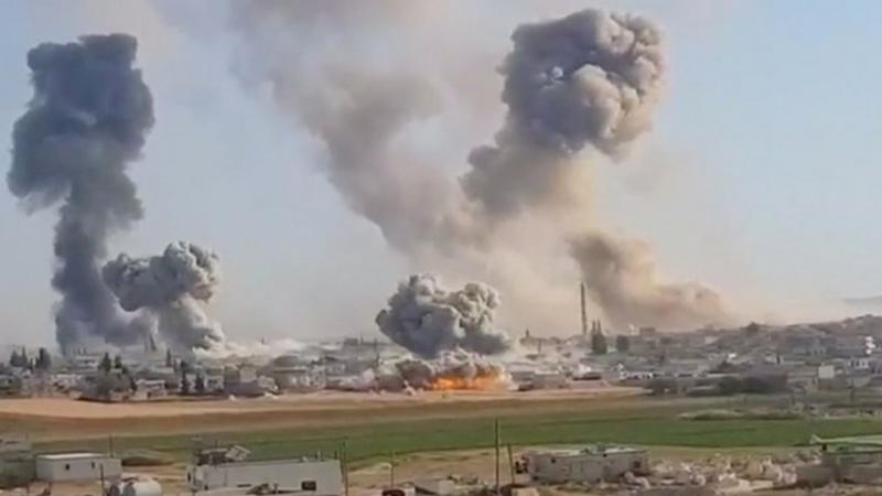 Rusya İdlib’i Bombalamaya Devam Ediyor!