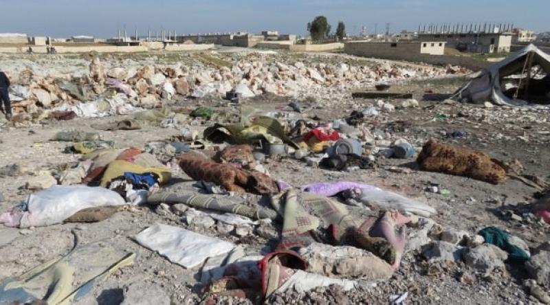 Rus uçakları İdlib'de mülteci kampını vurdu: 4 ölü, 6 yaralı