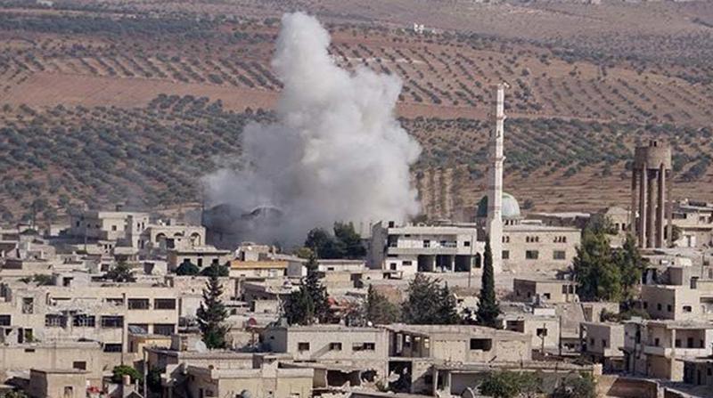 İdlib'e hava saldırıları sürüyor: 1 ölü