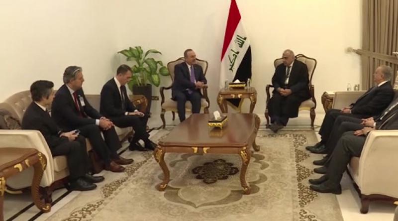 Dışişleri Bakanı Çavuşoğlu: Irak ile zorlu günleri aşmak için beraber çalışacağız