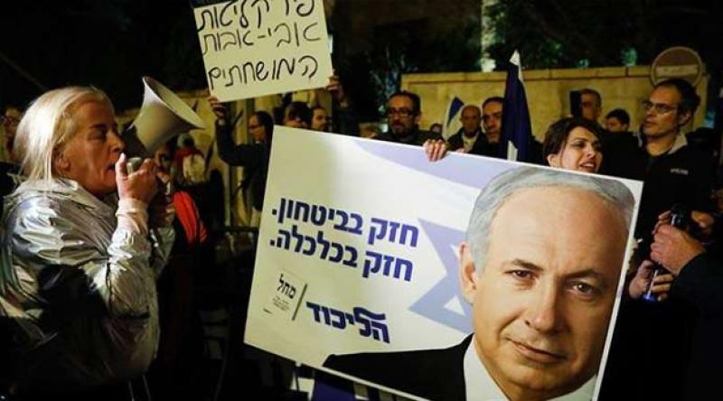 Netanyahu'ya istifa çağrısı