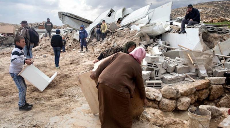 İşgalci İsrail, Filistin köyü Arakib'i 177'nci kez yıktı
