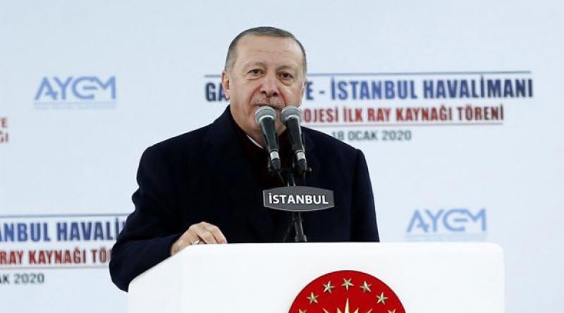 Erdoğan: Ülkemizde üretimi mümkün olan hiçbir işin dışarıdan getirilmesine müsaade edemeyiz