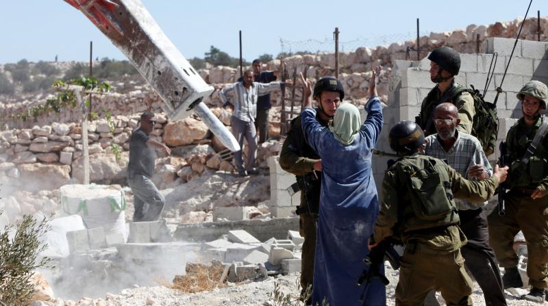 İşgalci İsrail Filistinlilere ait 506 evi yıktı