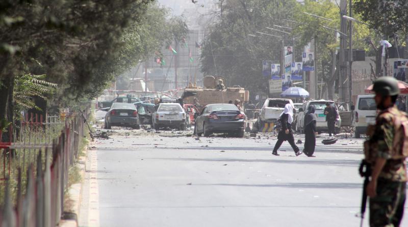 Afganistan'da çifte saldırı: Çok sayıda ölü ve yaralı var