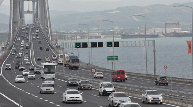 Yavuz Sultan Selim ve Osmangazi köprülerinin geçiş ücretlerine yüzde 14 zam geldi