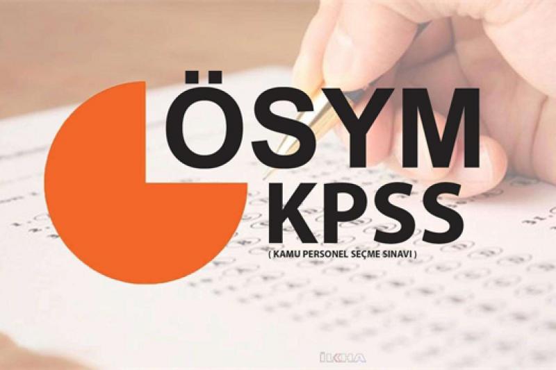 KPSS soru kitapçıkları ve cevap anahtarları yayınlandı