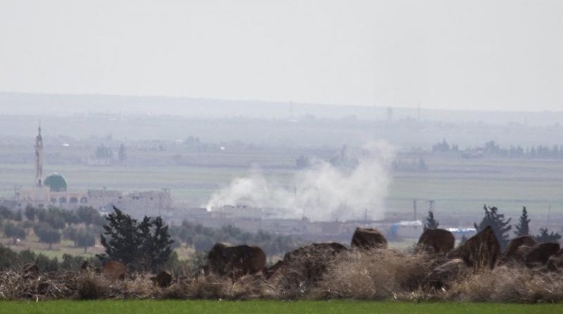 Azez'de TSK üssüne havanlı saldırı: 5 asker yaralı