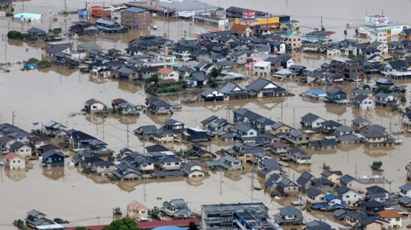Japonya'da sel uyarısı sebebiyle binlerce kişiye tahliye emri