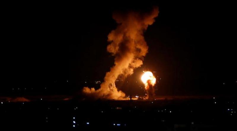 İşgalciler Gazze'ye Hava Saldırısı Düzenledi