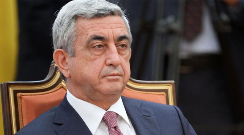 Ermenistan Cumhurbaşkanı Sarkisyan, NATO ve AB'den Türkiye'ye baskı yapmasını istedi