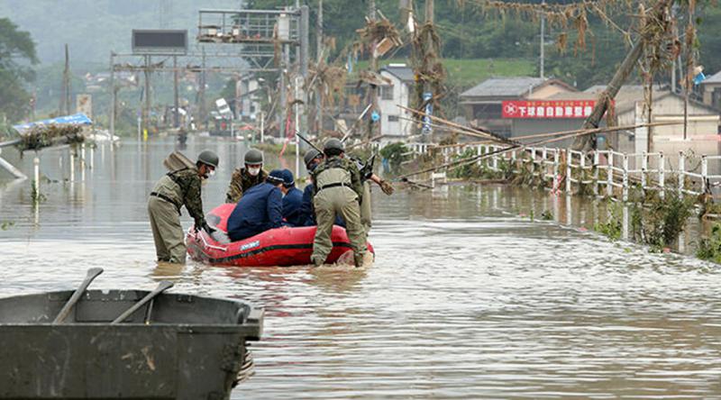 Japonya’daki sel felaketinde 16 kişi hayatını kaybetti