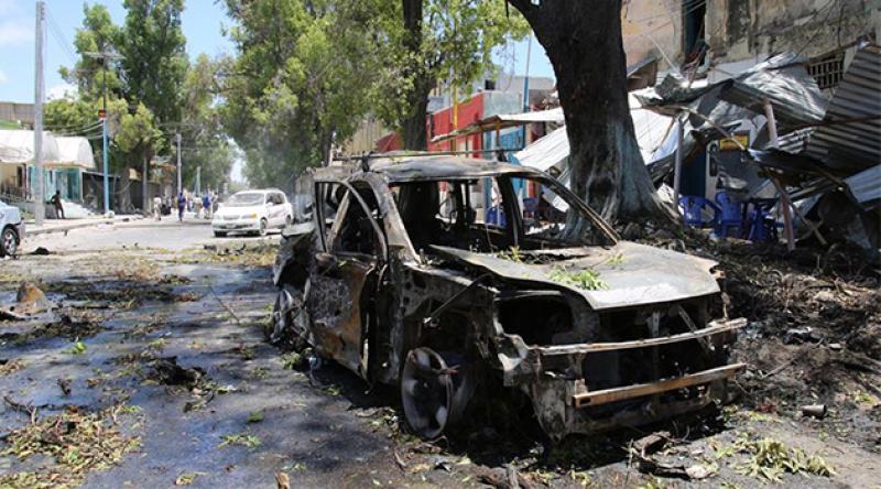 Somali'nin başkenti Mogadişu'da bombalı saldırı