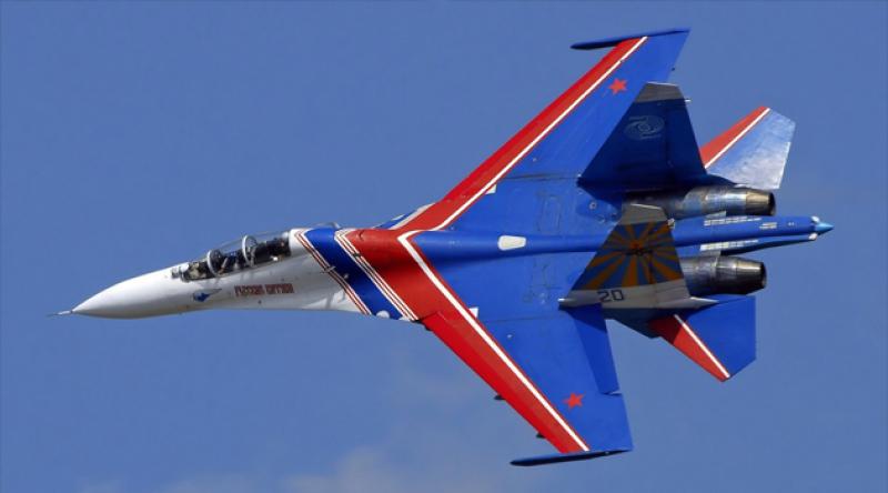 Rus Su-27 uçağı planlı uçuş sırasında Karadeniz'de düştü