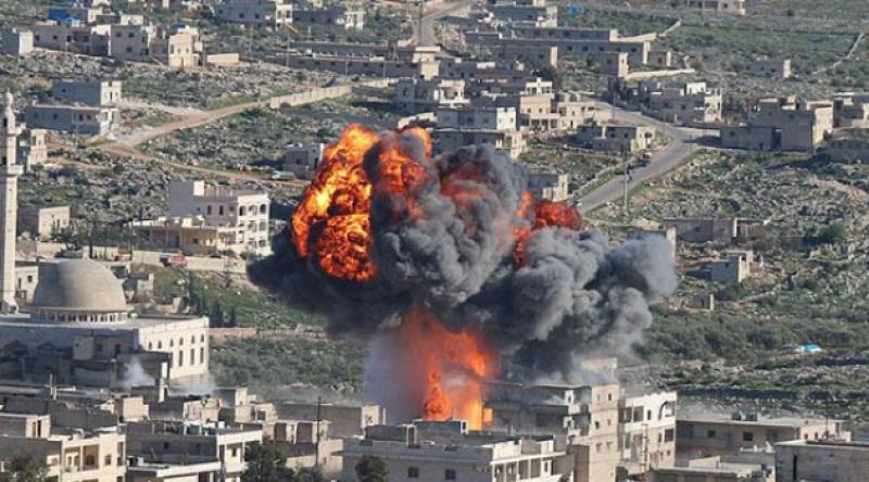 Zalim Esad rejiminden İdlib'e top, roket ve havanlarla saldırı
