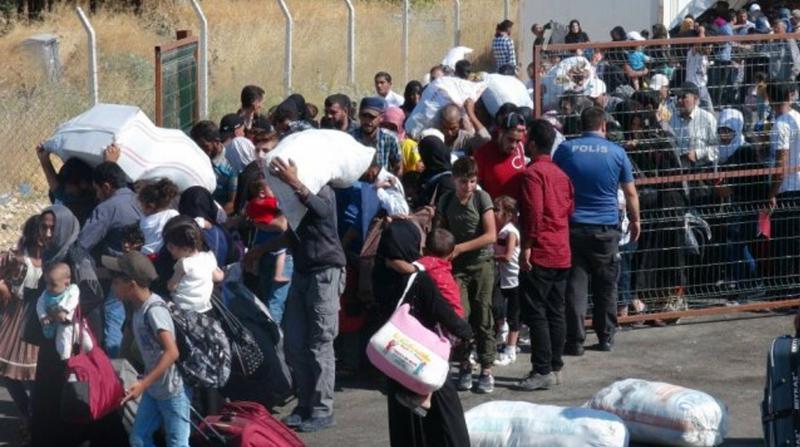 Bayramlaşmaya giden Suriyeli sayısı 8 bin oldu