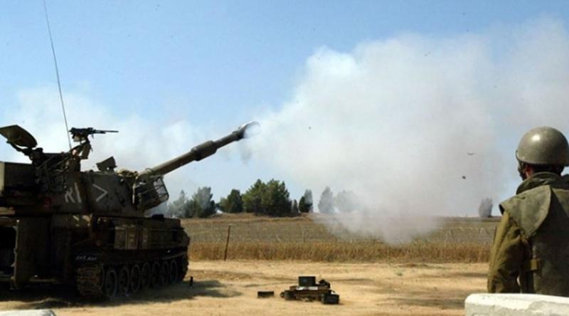 İşgalci İsrail'den Gazze'ye tank atışı