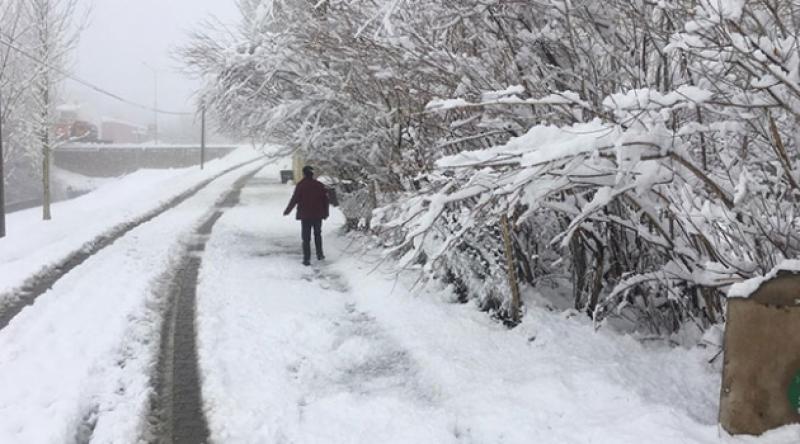 Kar ve sağanak yağış nedeniyle 4 ilçede okullar tatil edildi