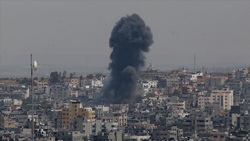 Ateşkese rağmen işgalci İsrail Gazze'yi vurdu
