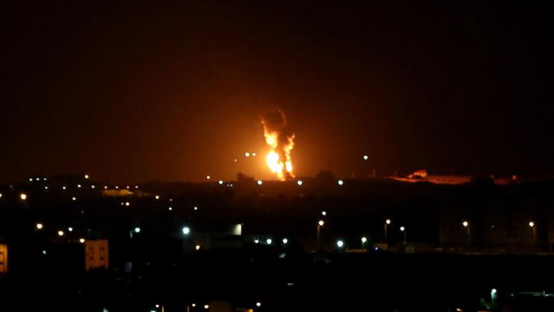 İsrail'den Gazze'ye hava saldırısı: 1 şehit