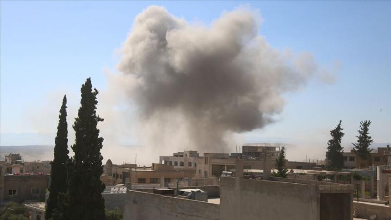 İdlib'e hava saldırıları: Ölü ve yaralılar var