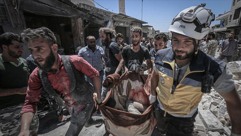 Esed rejimi ve Rusya'nın İdlib'e saldırılarında 6 sivil daha yaşamını yitirdi