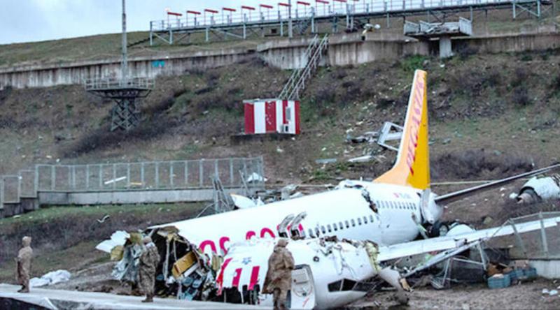 ABD'den gelen heyet kaza yapan uçağın enkazını inceleyecek