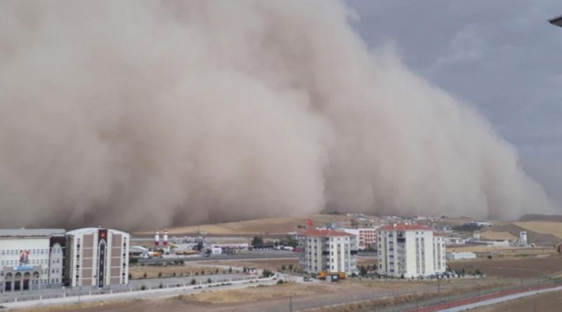 Meteorolojiden Kırıkkale için toz fırtınası uyarısı