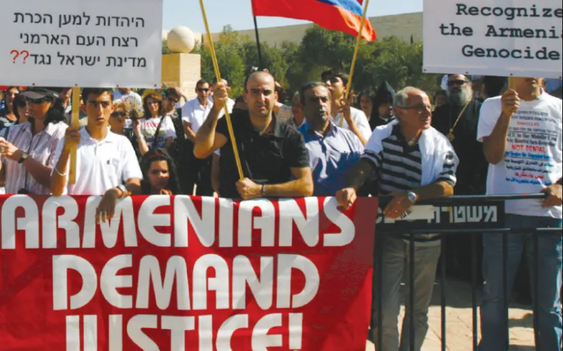Soykırımcı İsrail'de, Ermeni olayları için harekete geçildi! Peki hükümet ne diyor?